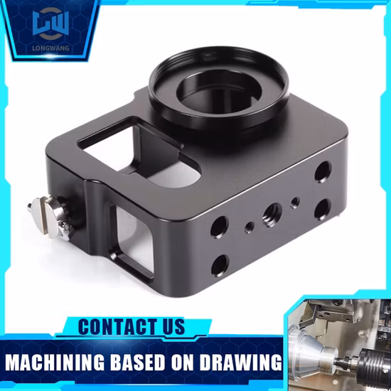 Disegno di una parte di tornitura personalizzata Servizio di lavorazione CNC Telecamera Parte lavorata CNC in alluminio